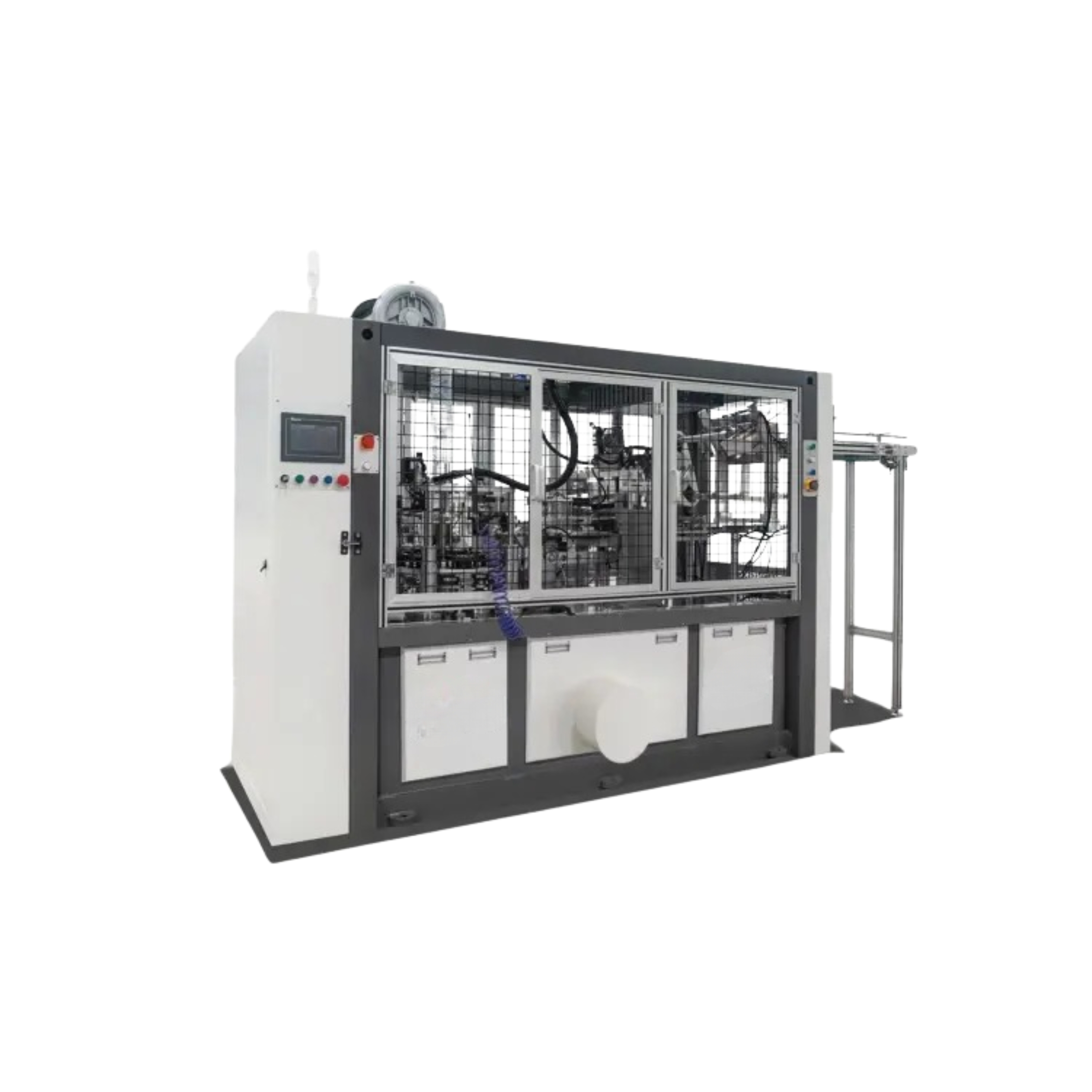 High Speed Double Wall / Ripple Wall Paper Cup Forming Machine